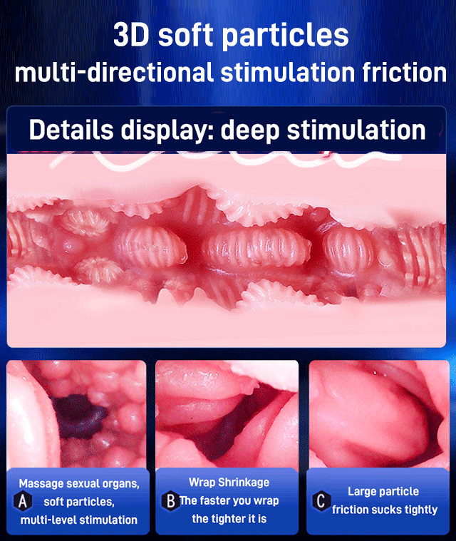 🎄[Confidential Delivery] Suction, Vibrating & Stroking Masturbator – 18+ Only