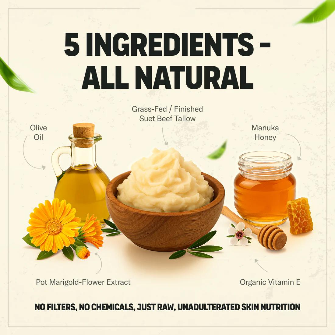 Evii Goods Balm Moisturizer for Skin, Face, Lips, Body